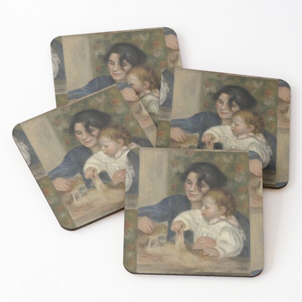 Item preview, Gabrielle and Jean by Pierre-Auguste Renoir: Tender Impressionist Fine Art Poster designed and sold by artofuniverse.