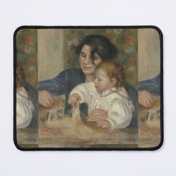 Item preview, Gabrielle and Jean by Pierre-Auguste Renoir: Tender Impressionist Fine Art Poster designed and sold by artofuniverse.