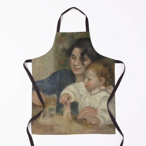 Item preview, Gabrielle and Jean by Pierre-Auguste Renoir: Tender Impressionist Fine Art Poster designed and sold by artofuniverse.