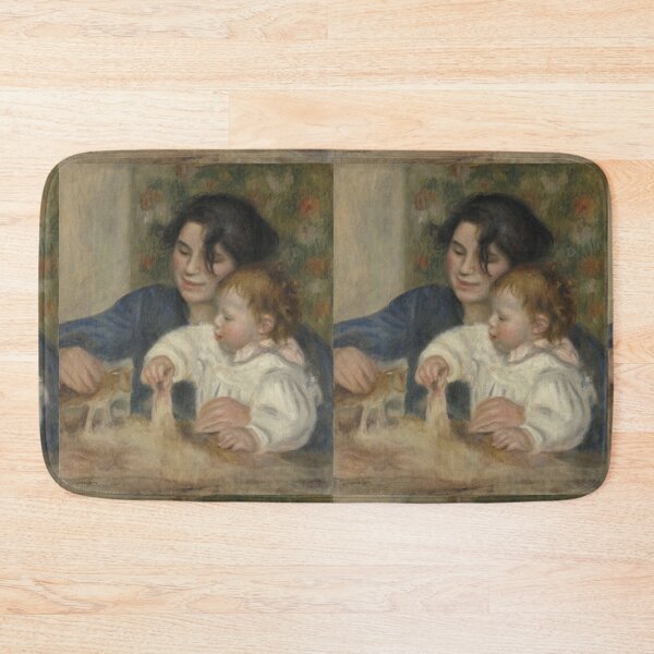 Item preview, Gabrielle and Jean by Pierre-Auguste Renoir: Tender Impressionist Fine Art Poster designed and sold by artofuniverse.