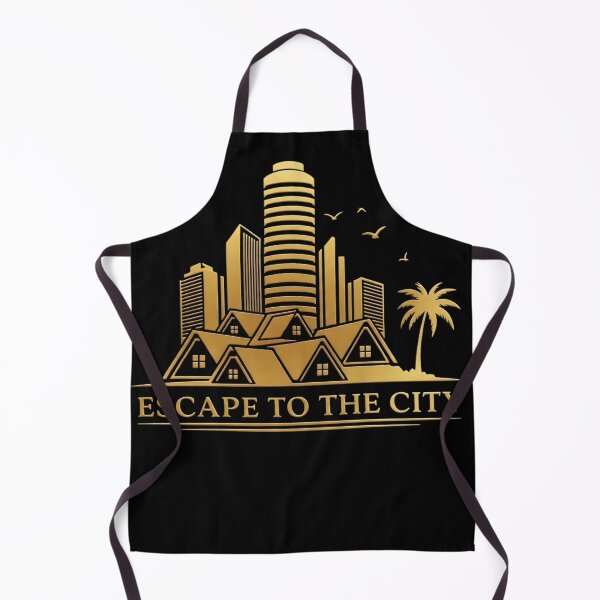 Item preview, Escape To The City – Elegant Gold Urban Calm Design | City + Nature Serenity Art designed and sold by BeatyinChaos.