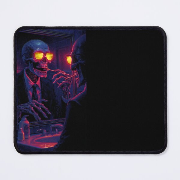 Item preview, Skull is brushing  designed and sold by Useless Abyssal Void Shop.