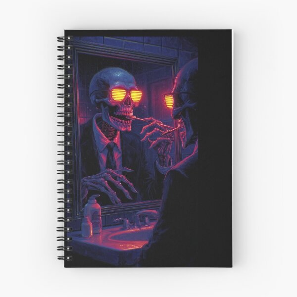 Item preview, Skull is brushing  designed and sold by Useless Abyssal Void Shop.