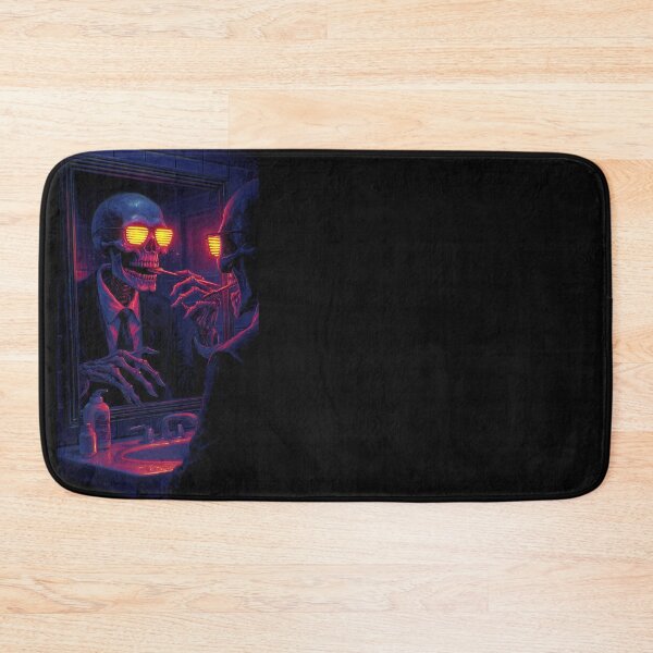 Item preview, Skull is brushing  designed and sold by Useless Abyssal Void Shop.
