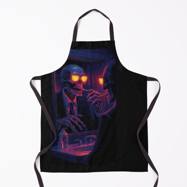 Item preview, Skull is brushing  designed and sold by Useless Abyssal Void Shop.