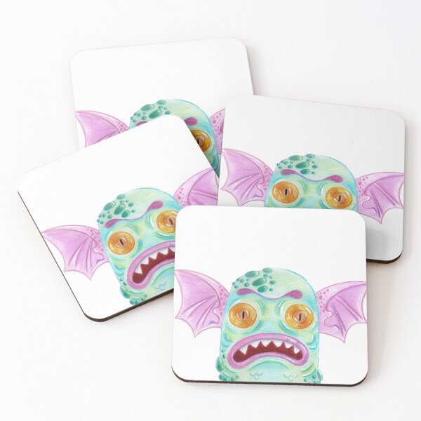 Item preview, Cute Fish Fin Monster Illustration designed and sold by sankura.
