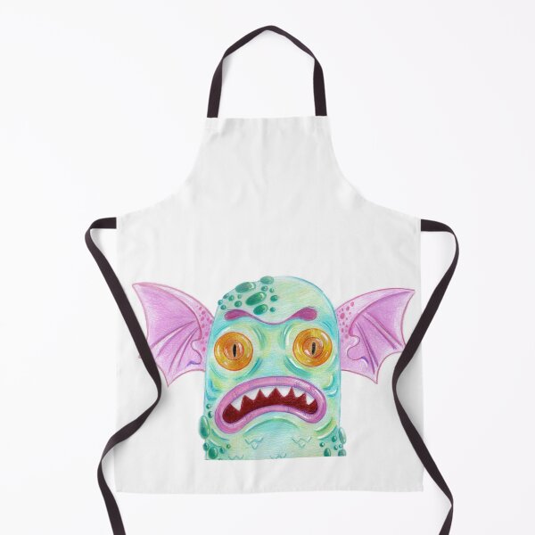 Item preview, Cute Fish Fin Monster Illustration designed and sold by sankura.