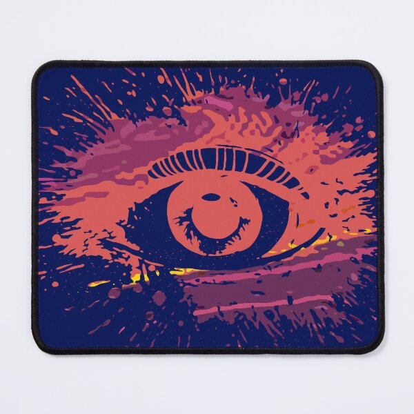 Item preview, Colorful Eye Stencil Abstract Art designed and sold by GAP90.