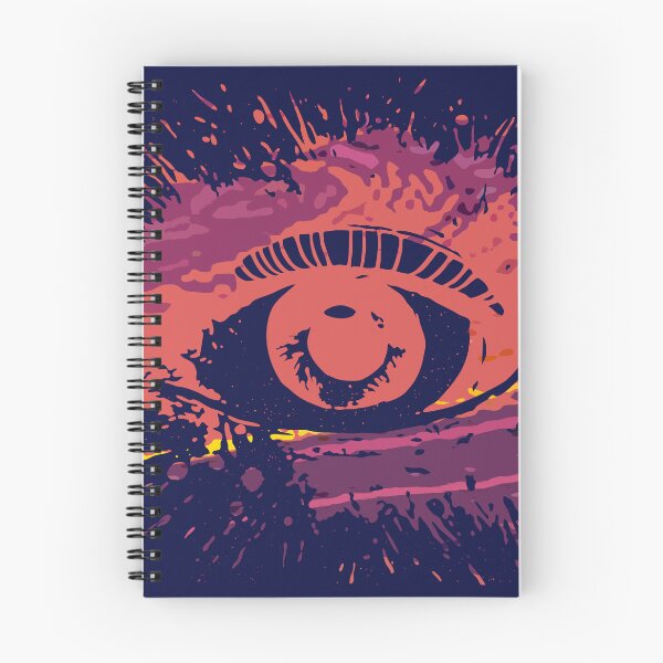 Item preview, Colorful Eye Stencil Abstract Art designed and sold by GAP90.