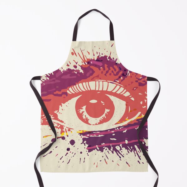 Item preview, Colorful Eye Stencil Abstract Art designed and sold by GAP90.