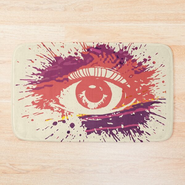 Item preview, Colorful Eye Stencil Abstract Art designed and sold by GAP90.