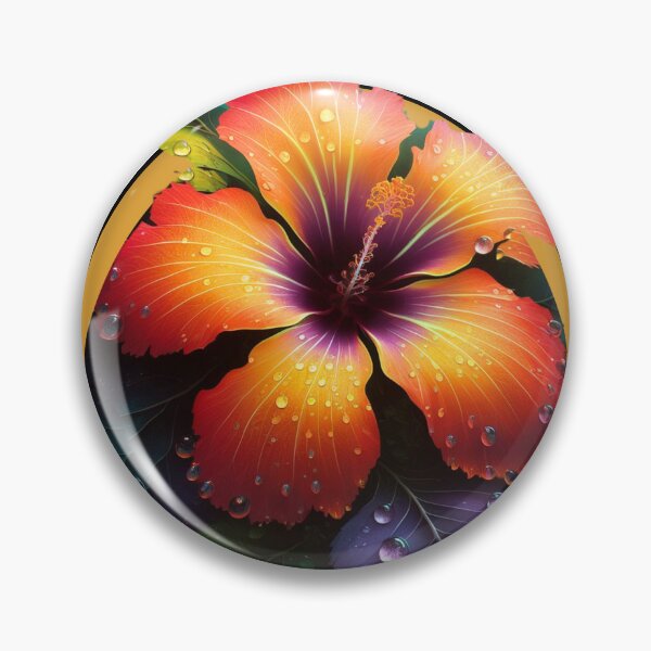 Item preview, Hibiscus Oval Breakout designed and sold by RWCarpenter.
