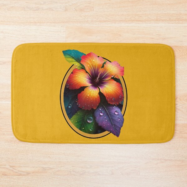 Item preview, Hibiscus Oval Breakout designed and sold by RWCarpenter.