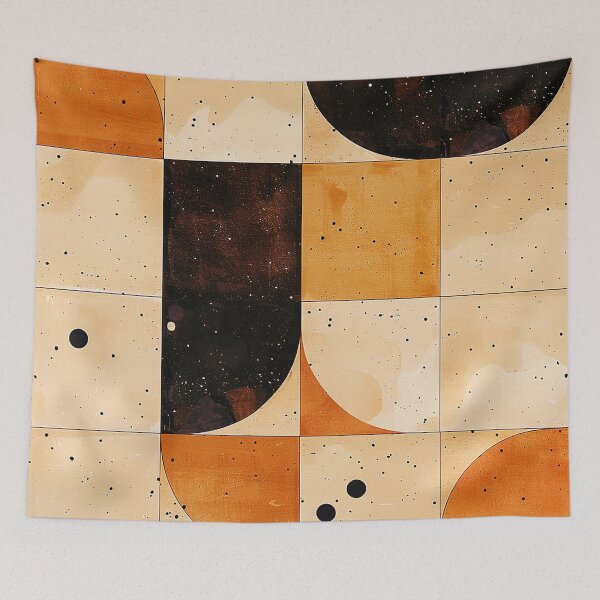 Item preview, Boho Earthtones, Neutral, And Sand Hues Geometric Abstract designed and sold by DEC02.