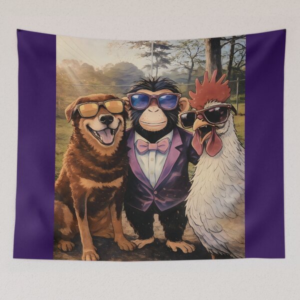 Item preview, Jr MonkeyBone and Trex in shades designed and sold by BayouPrintz.