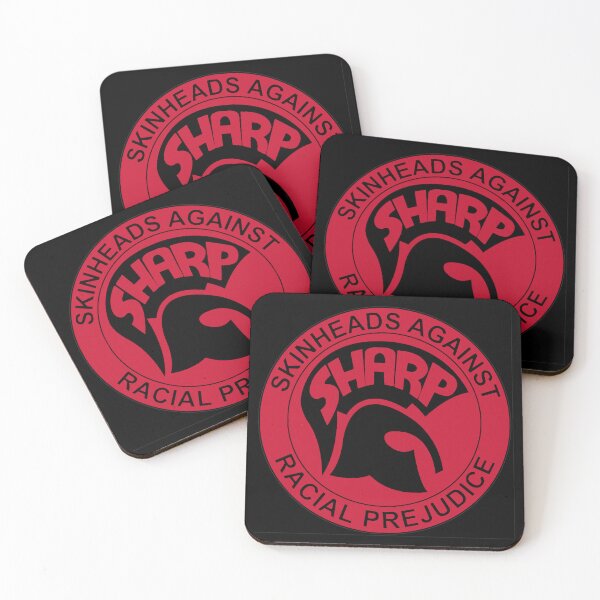 Item preview, Red SHARP Skins against racism in red design designed and sold by ModSupporters.