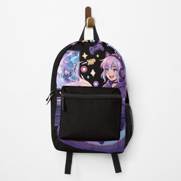 Item preview, Anime Gamer Girl Plays PlayStation Art designed and sold by WalterAdd.
