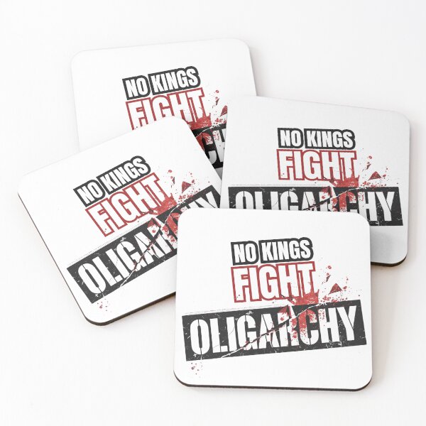 Item preview, no kings fight oligarchy designed and sold by zingbing.