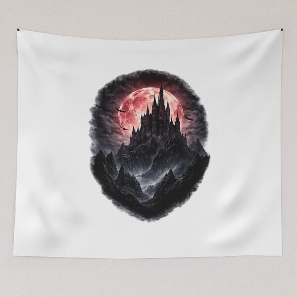 Item preview, Blood Moon Castle – Gothic Fortress in the Darkness designed and sold by NextNoob485.