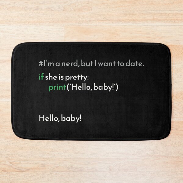 Item preview, Dating code for nerds designed and sold by studiodrchicken.