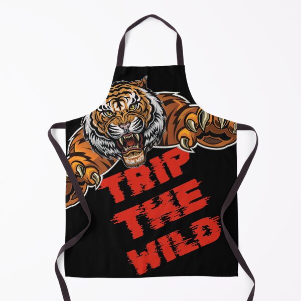 Item preview, Uncaged - Trip The Wild Tiger Graphic designed and sold by Mini Pixel Perfect Co..