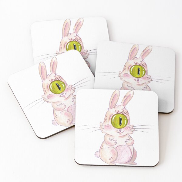 Item preview, Cute Cyclops Bunny Illustration designed and sold by sankura.
