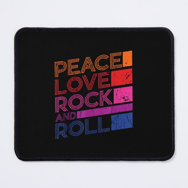 Item preview, Peace Love Rock And Roll distressed rock concert - Music designed and sold by NatalieCWilk.