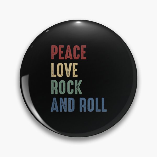Item preview, Peace Love Rock And Roll Shirt Distressed Rock Concert designed and sold by NatalieCWilk.