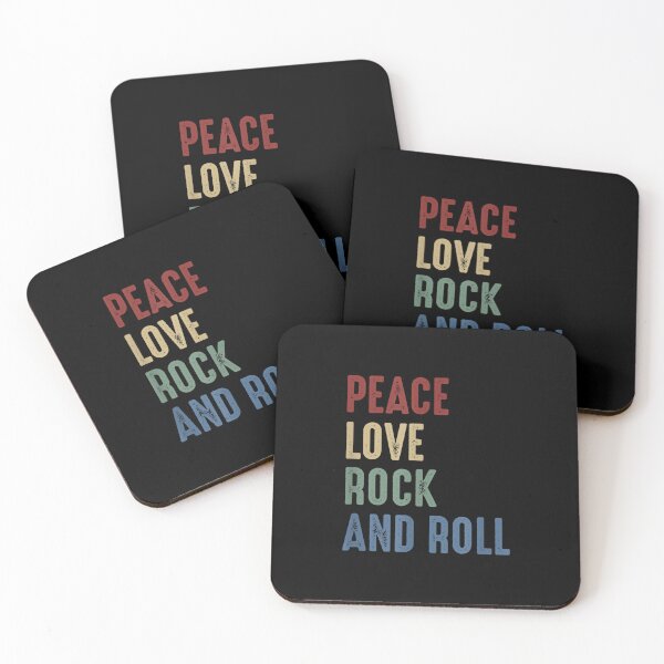 Item preview, Peace Love Rock And Roll Shirt Distressed Rock Concert designed and sold by NatalieCWilk.