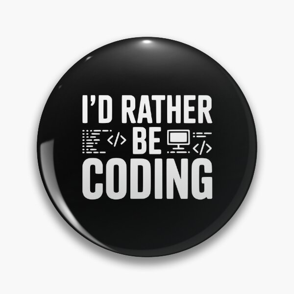 Item preview, I'd Rather Be Coding designed and sold by Frank Ring.