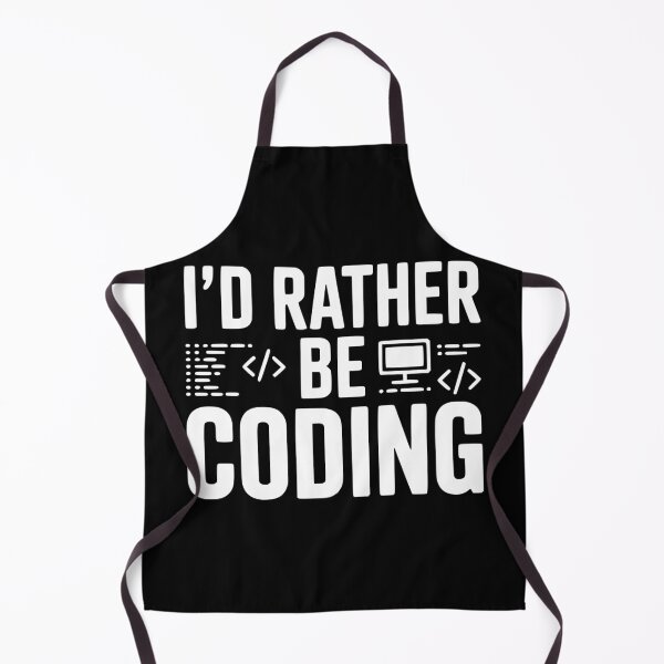 Item preview, I'd Rather Be Coding designed and sold by Frank Ring.