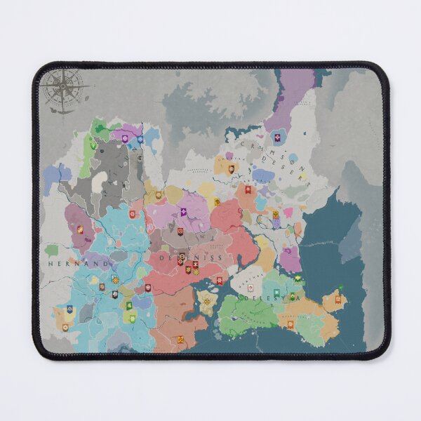 Item preview, Crimson Desert Factions Map designed and sold by The Pathfinders.