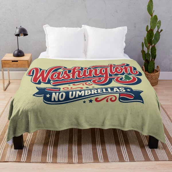 Item preview, Retro Washington State No Umbrellas Local Pride designed and sold by Cozy-Old-Pub.