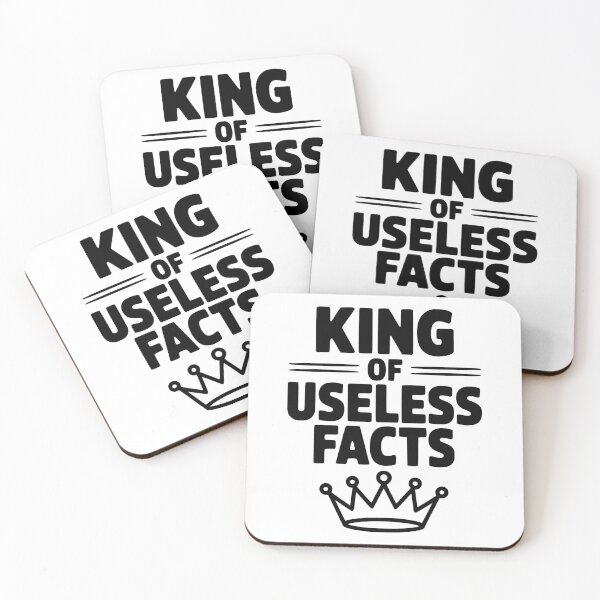 Item preview, King of Useless Facts designed and sold by Frank Ring.