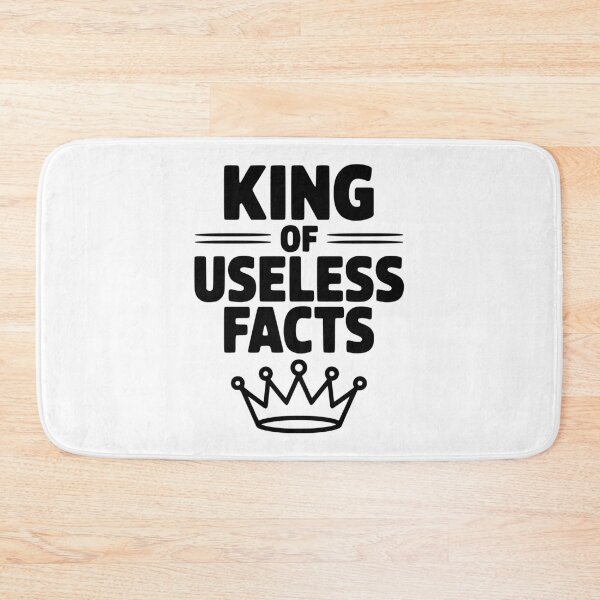 Item preview, King of Useless Facts designed and sold by Frank Ring.