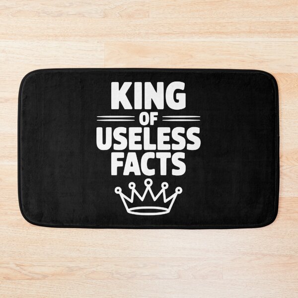 Item preview, King of Useless Facts designed and sold by Frank Ring.