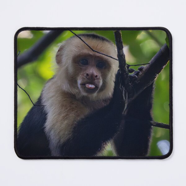 Item preview, Funny Monkey Face in Jungle – Cute Wildlife Moment designed and sold by WildFrameNature.