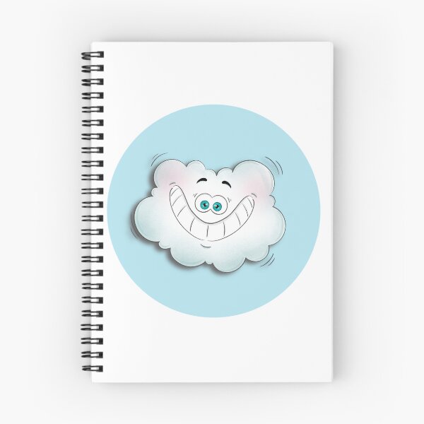 Item preview, Cute Smiling Cloud Illustration designed and sold by sankura.