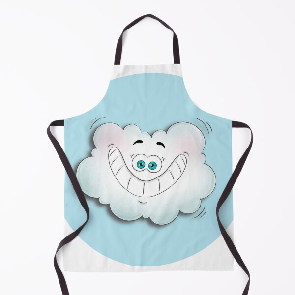 Item preview, Cute Smiling Cloud Illustration designed and sold by sankura.