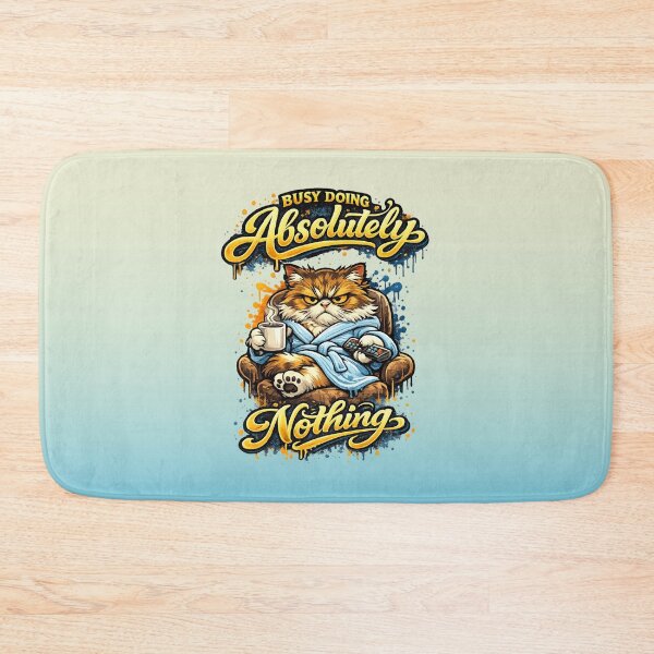 Item preview, Busy Doing Absolutely Nothing | Grumpy Cat designed and sold by skkyfaithArtz.