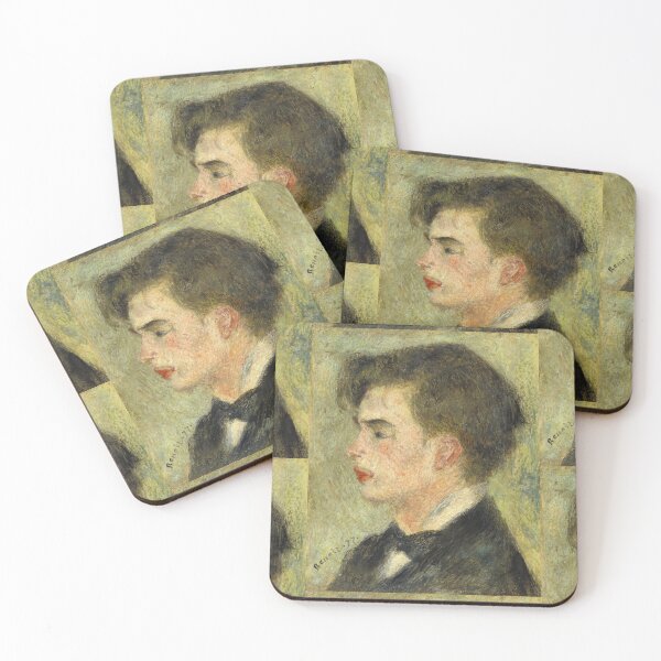 Item preview, Georges Riviere by Pierre-Auguste Renoir: Elegant Impressionist Portrait Poster designed and sold by artofuniverse.