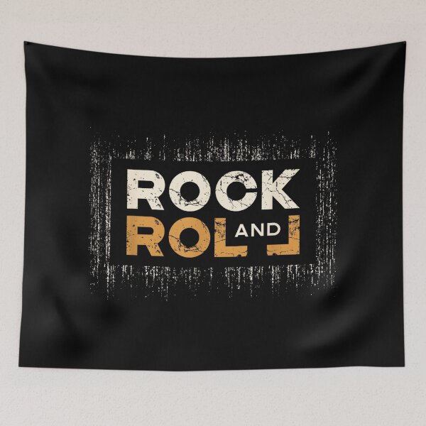 Item preview, Rock & Roll Distressed Washed Rocker Concert designed and sold by NatalieCWilk.