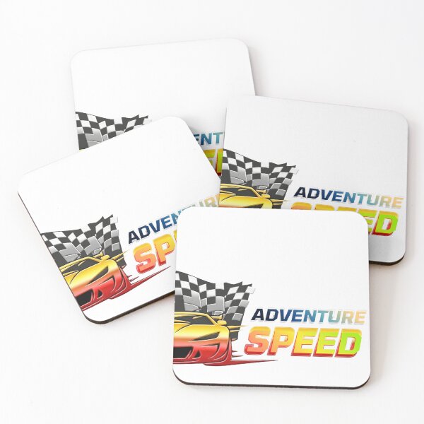 Item preview, Adventure Speed Metallic Race Car Logo | Fast Motion Racing Design designed and sold by BeatyinChaos.
