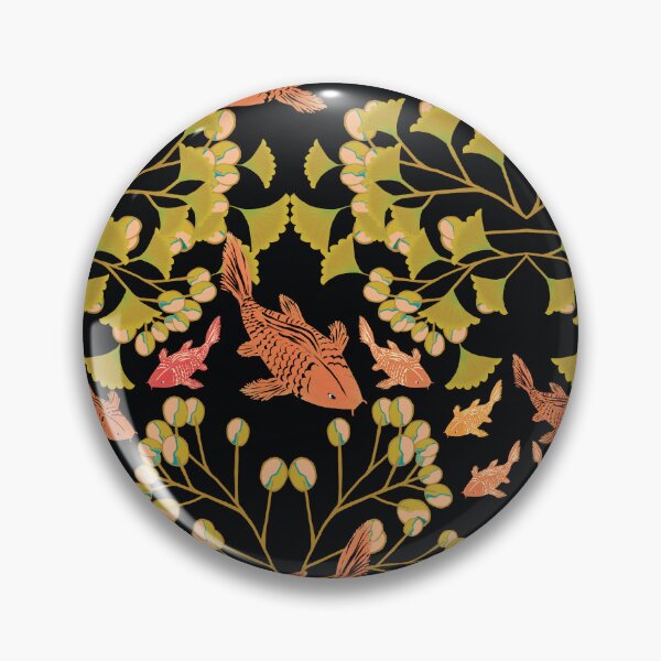 Item preview, Golden Koi & Gingko Dreams designed and sold by phatlizzardart.