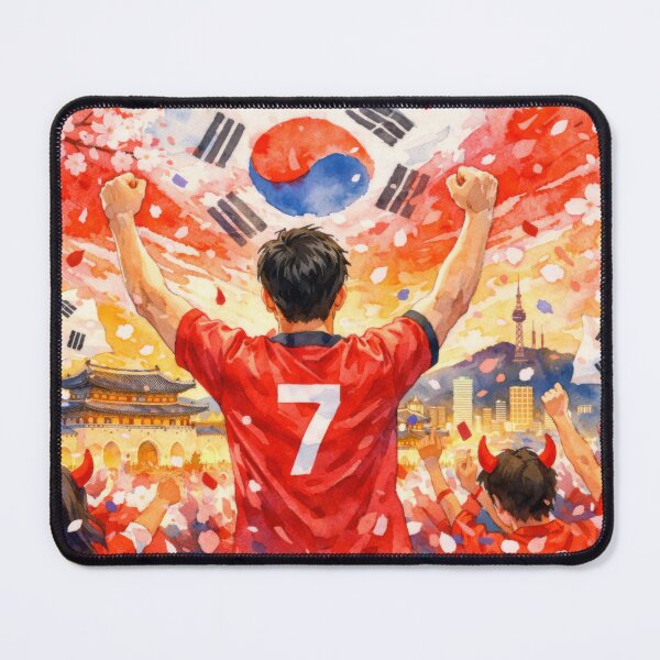 Item preview, Southh Korea Soccer Vibes Soccer Celebration designed and sold by BrickByDream.
