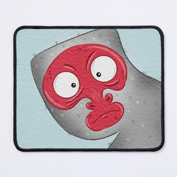 Item preview, Funny Red Faced Monkey Illustration designed and sold by sankura.