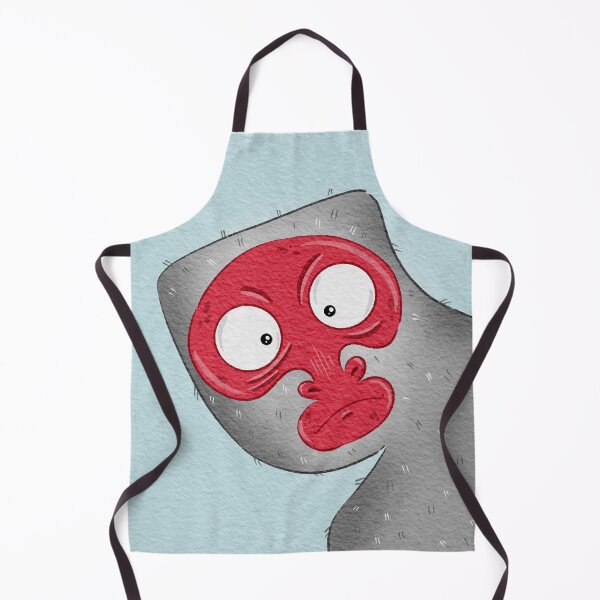 Item preview, Funny Red Faced Monkey Illustration designed and sold by sankura.