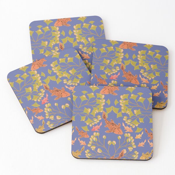 Item preview, Golden Koi & Gingko Dreams designed and sold by phatlizzardart.