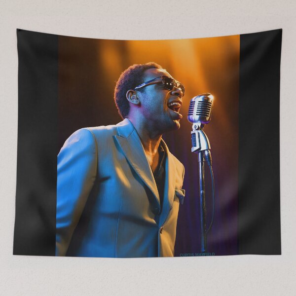 Item preview, Curtis Mayfield - Wall Art - Pusherman designed and sold by DBM Photo Art 1.