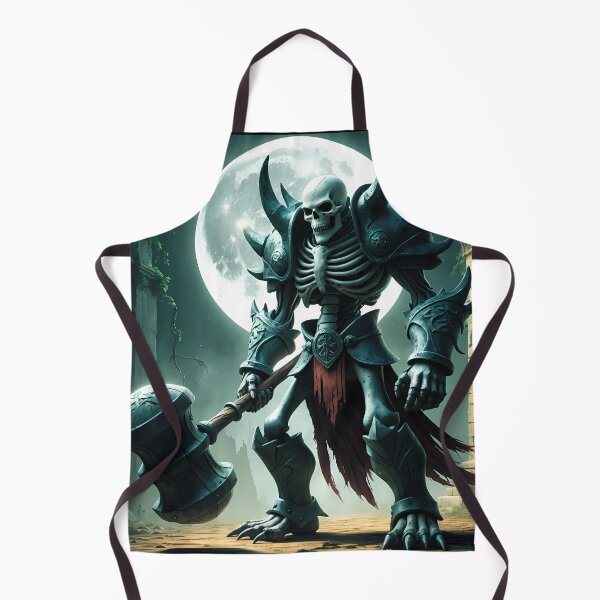 Item preview, Skeleton Warrior - Undead Knight Fantasy Art designed and sold by Lucid Dream Pixel.